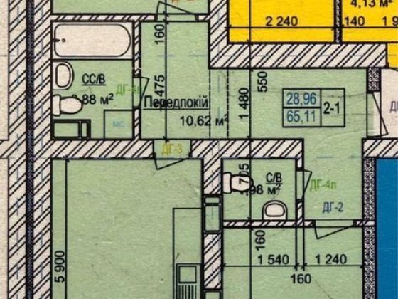 Власник. 2-кімнатна квартира з гарним плануванням Софіївська Борщагівка