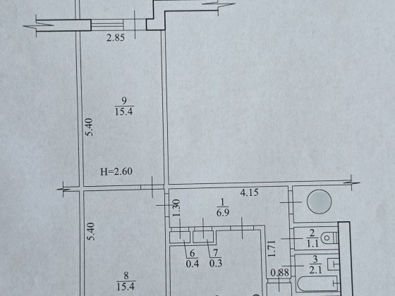 Продам трикімнатну квартиру на м. Салтівська (Героїв Праці) Харків