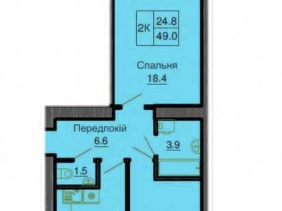 Двокімнатна квартира в ЖК Sofia Residence!