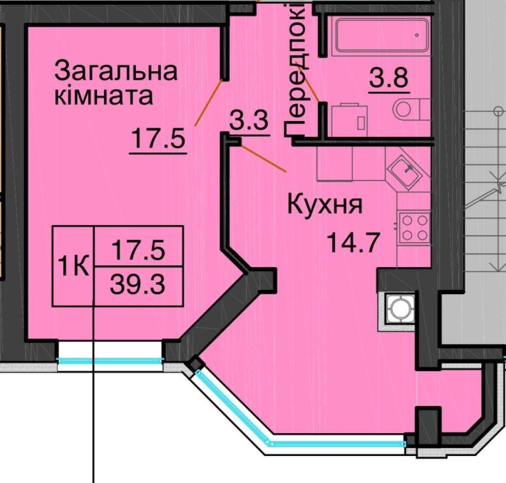 Продаж 1к квартири ЦІНА ПІД КЛЮЧ ЖК ''Софія Резиденс'' Мартинова,34 - фото 1