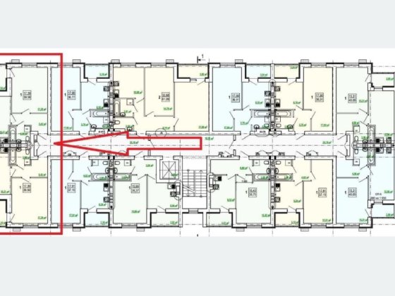 Власник! Продаж/переуступка квартира 39.5 м2 Харків