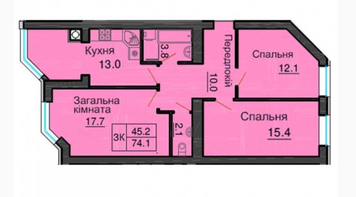 Власник. Продам 3-кімнатну квартиру в ЖК Софія Резиденс. Будинок зданий. - фото 1