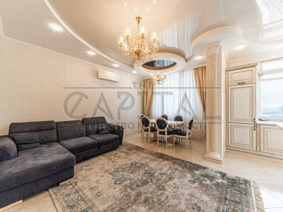 За кращою ціною оренда квартири у ЖК “Оазис” з розкішним панорамним видом на Дніпро Киев
