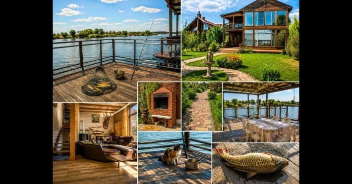 Оренда будинку на березі  річки - фото 1