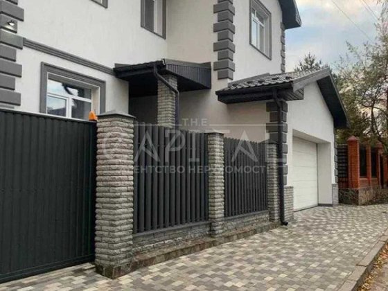 Оренда нового просторого автономного будинку на Нивках (вул.Калинова), 267 м2, 8 кімнат, можна під о Киев