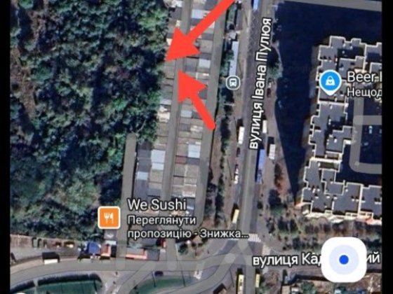 Оренда гаража Турецьке містечко біля Новуса на Івана Пулюя 8А Чубинское
