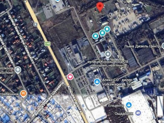 Стоянка ТІР Львів Рудне