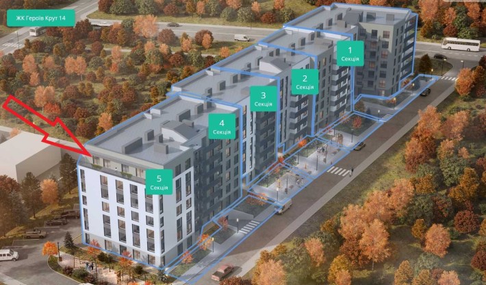 Продаж паркомісця в ЖК Героїв Крут 2 , с.Сокільники (Трускавецька)_Без комісії - фото 1