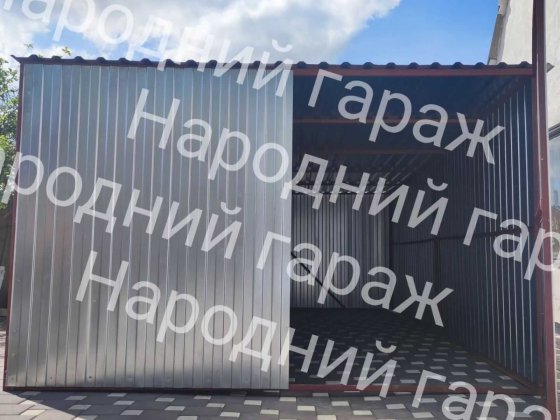 Гараж розбірний оцинкований Сторожинець