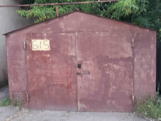 Продам металевий гараж без місця. Вивіз з Бородинського мкрн. Запоріжжя
