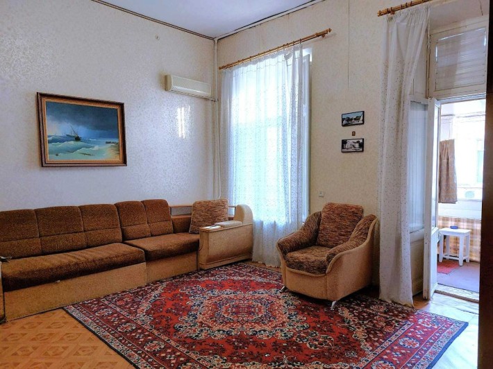 Елисаветинская/Торговая:2 комнаты с балконом и столовой в коммуне! - фото 1