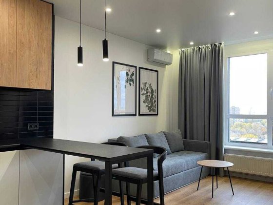 Оренда видової 1-кімнатної квартири в UNO City House. Без посередників. Київ