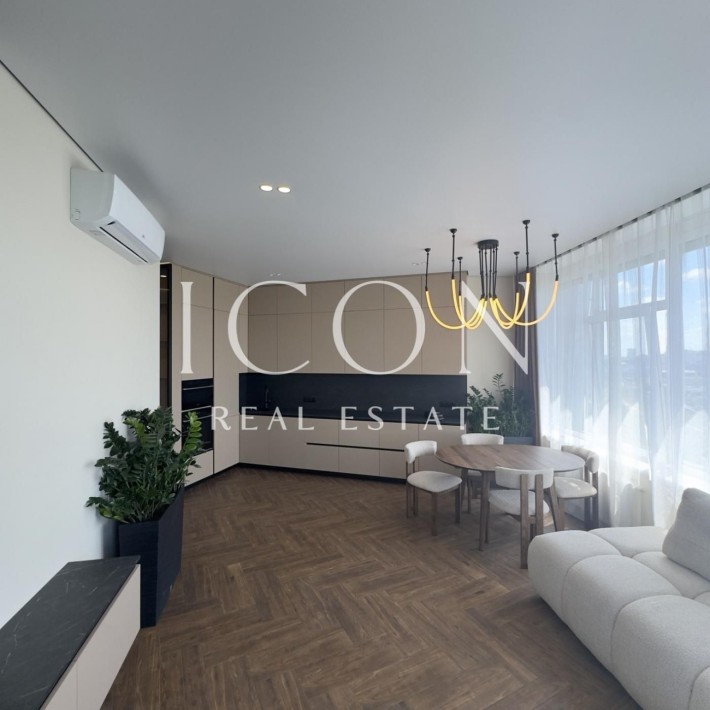 Оренда дизайнерської 3-кімнатної кв 90 м² ЖК Manhattan | Берестейський проспект - фото 1