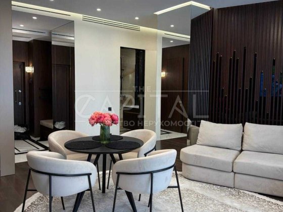 Оренда НОВОЇ 3-к на Печерську 2 спальні ЖК Taryan Towers 101м2 Гардеробна Тераса