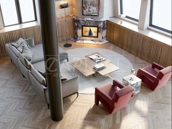 Оренда квартири Інститутська | 210 м² | Тераса | Панорама на центр Києва Киев