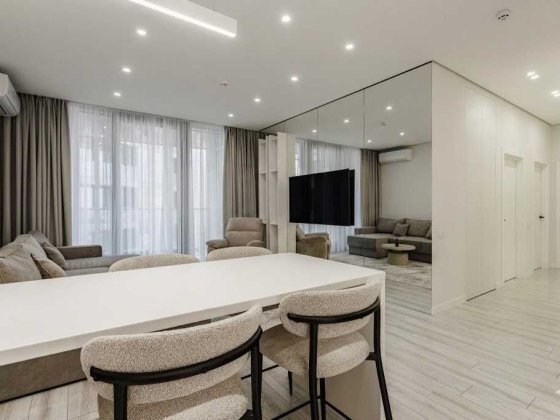 Оренда нової дизайнерької 3кім квартири 90м2 ЖК Taryan Towers Іоанна Павла II 12 Печерськ