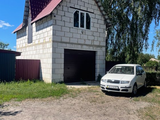 Гараж двоповерховий Носовка