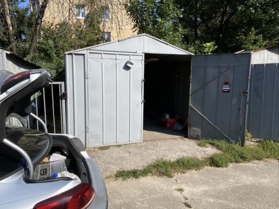 Гараж металевий розбірний