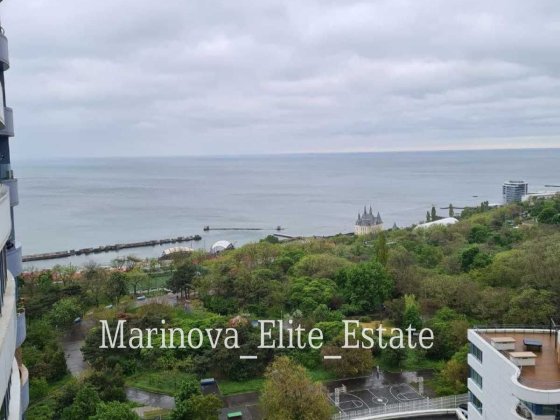 3-комн квартира 110 м2 балкон вид на море парк ЖК Белый Парус Одеса