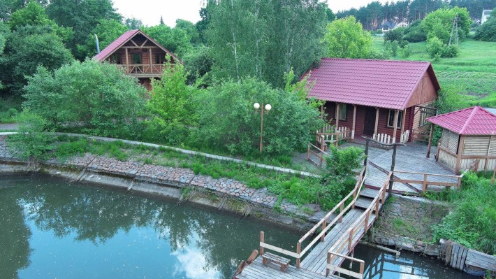 Продам будинок біля озера 105 м² | 20 соток | Сауна | Гостьовий будинок | ТП 160 кВт - фото 1