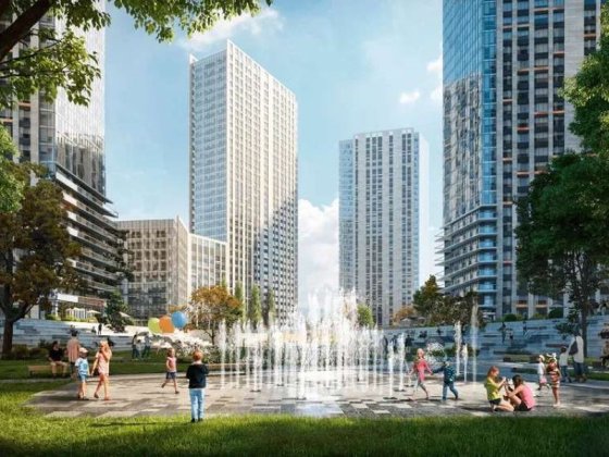 Продаж 1 кімнатної квартири-студії 42 кв. м. у ЖК "Метрополіс" Киев