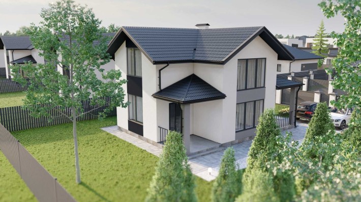 Продаж 2-п будинку на 6 сотках, центральні комунікаціі - фото 1