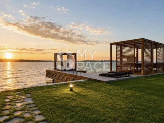 Продаж резиденції на березі Дніпра з елінгом Rivera Zoloche 460м2 1 гектар Власна берегова лінія Виш Вишенки