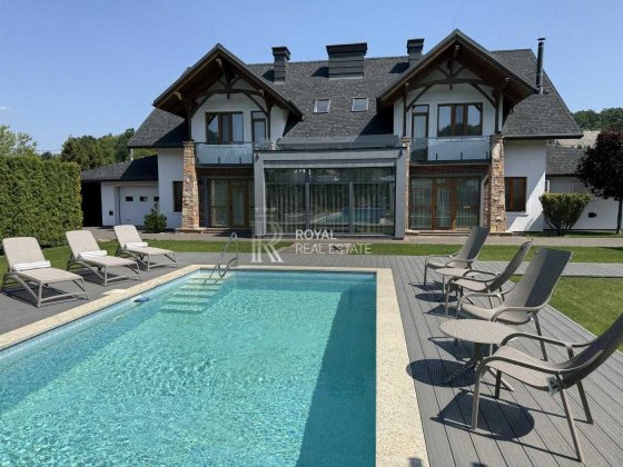 Продаж будинку Лісники 440 м² 6 спалень Басейн SPA Генератор Тепловий насос Ділянка 25 соток Преміал
