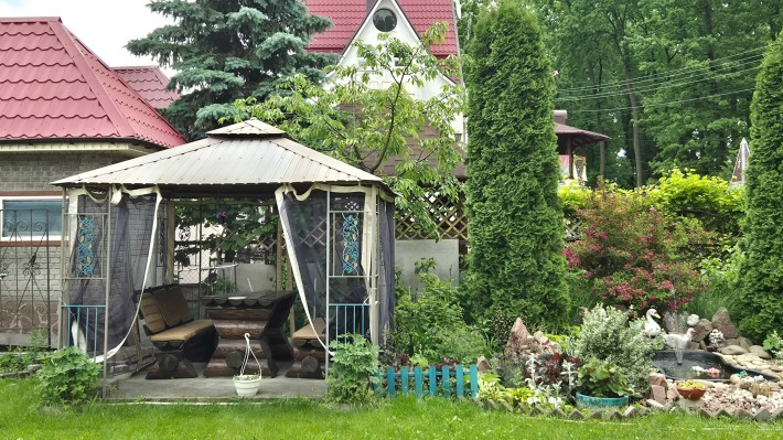 Будинок біля лісу — 72,4 м², гостьовий будинок, гараж, ділянка 6,8 соток - фото 1