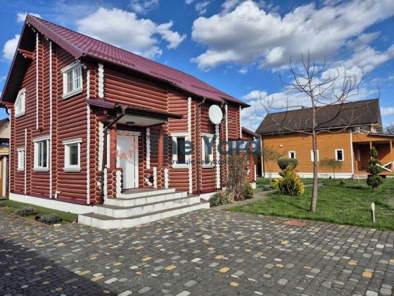 Продаж будинку зруб та гостьовий будинок Богданівка Броварський район Богдановка