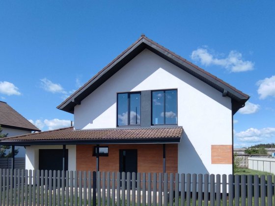Продаж будинок 128кв.м з гаражем біля Києва закрите містечко, розтермінування