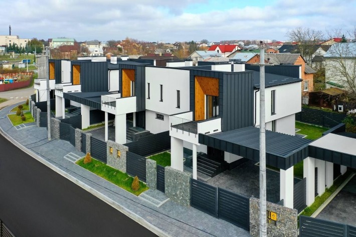 Продаж преміум котеджів дуплекс с. Сокільники КМ Lake House Sokilnyky - фото 1