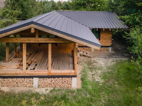 Заміський будинок з брусу біля лісу. Новобудова. Масив Борковський. Кам'яна Гора