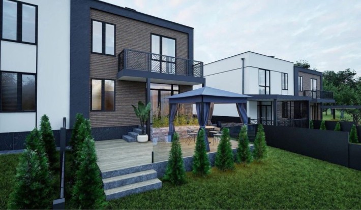 Продаж дуплексу село Байківці в тихому місці з гарним краєвидом - фото 1