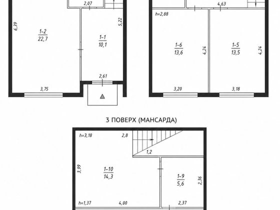 Готовий до проживання таунхаус 101 м² з підвалом 40 м² та власним паркомісцем. Без комісії Бориспіль