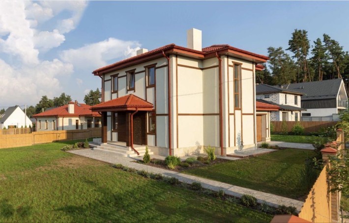 БЕЗ КОМІСІЇ, готовий будинок, 200м2 на діялці 12 соток, Лісова Буча - фото 1