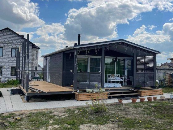 Каркасний будинок 50 м2 Вишневе