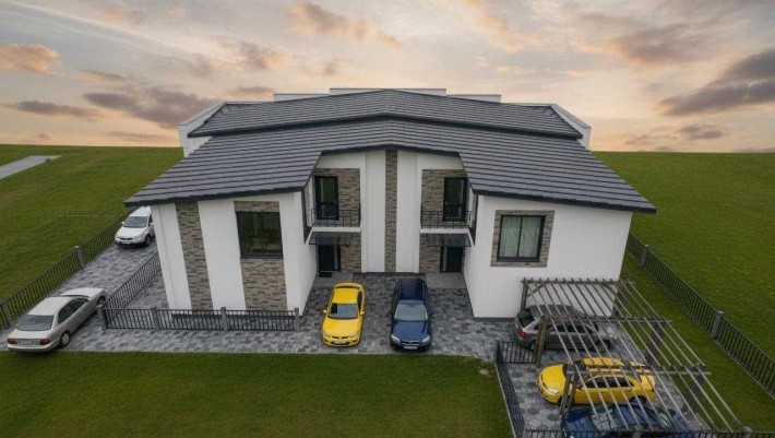 Продається кутовий таунхаус в місті ,5 хв до центру 125м²  ,1,64 сот - фото 1