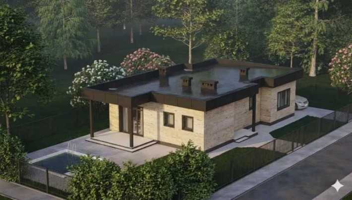 Продаж будинка особняк 110м2 з ділянкою 5 сотих в тихій за міській локації - фото 1