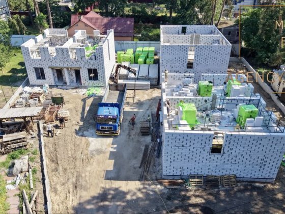 ‼️Старт продажу | Дуплекс Центр Ірпінь 95 м2 + мансарда 45 м2 | ГАЗ | Центральні комунікації Ірпінь