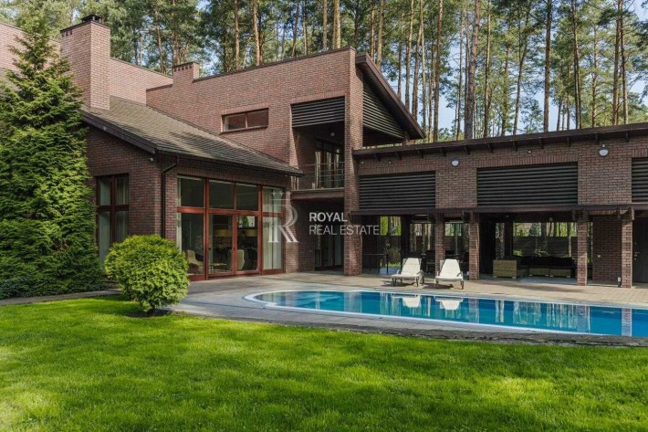 Продаж Будинок Лісова Буча 500 м² 40 соток Авторський дизайн Басейн Генератор Ліс Кінотеатр Спортзал - фото 1