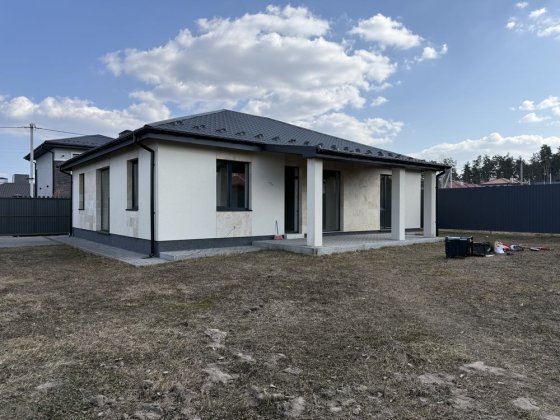 Продаж одноповерхового будинку у Бучі, 6 соток, під чистове оздоблення Буча
