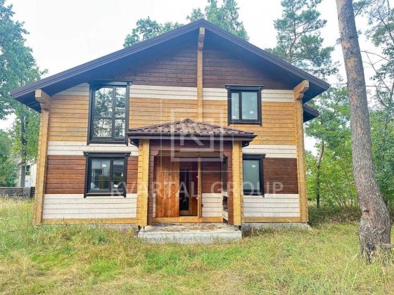 Новий будинок із зрубу, 182 м2 з банею! Лісова Буча!