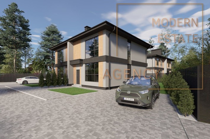 Буча, Дуплекс з укриттям 950$ за м2. Центральна локація Авенір Плаза, ГАЗ та центральні комунікації - фото 1