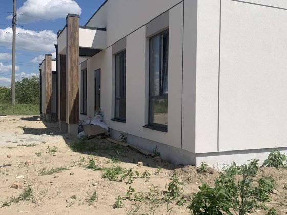 *Кутовий котедж 70 м² + 2,5 сотки | Ювілейний | Готовий будинок Рівне