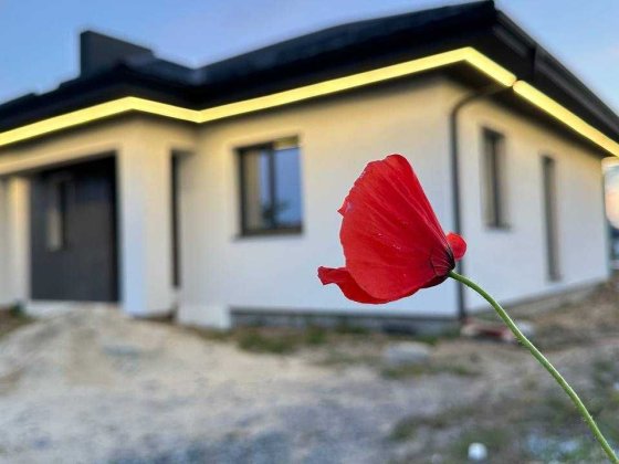 Будинок для життя • не типовий проект • монолітне перекриття даху Ровно