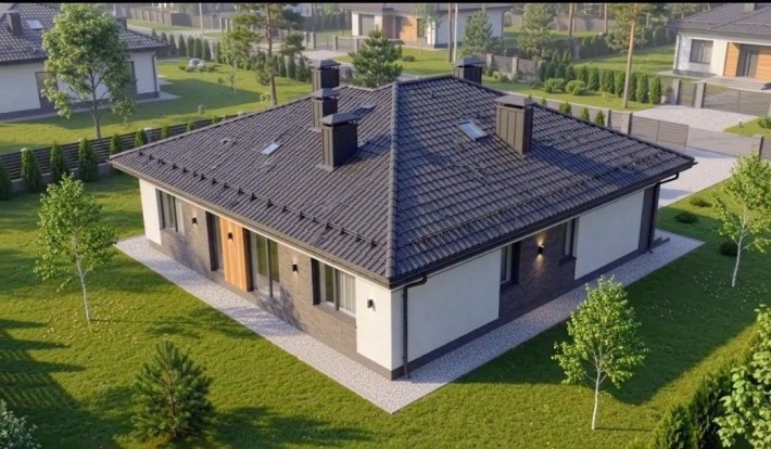 Продається будинок площею 116,6 м² у закритому масиві з відеонаглядом. - фото 1