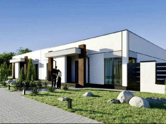 Сучасний котедж 70м2 за адекватною ціною + вибір площі ділянки Рівне