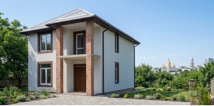 Будинок, який дарує краєвиди, про які мріють! Панорама Києва з власної тераси - фото 1
