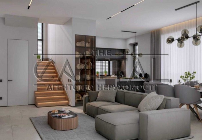 Продаж сучасного будинку 150 м² у Петропавлівській Борщагівці | 4 спальні, газ, ремонт, меблі, готов - фото 1